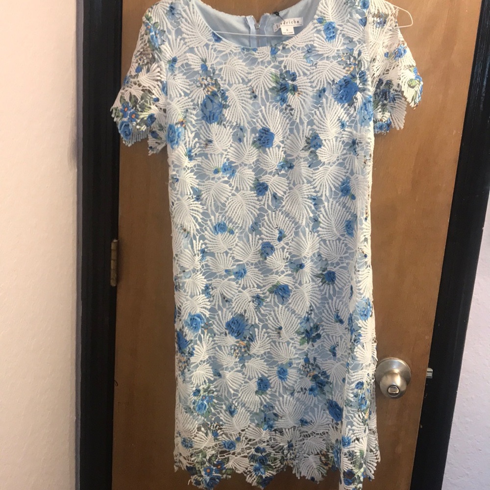 Love Riche blue lace dress size small